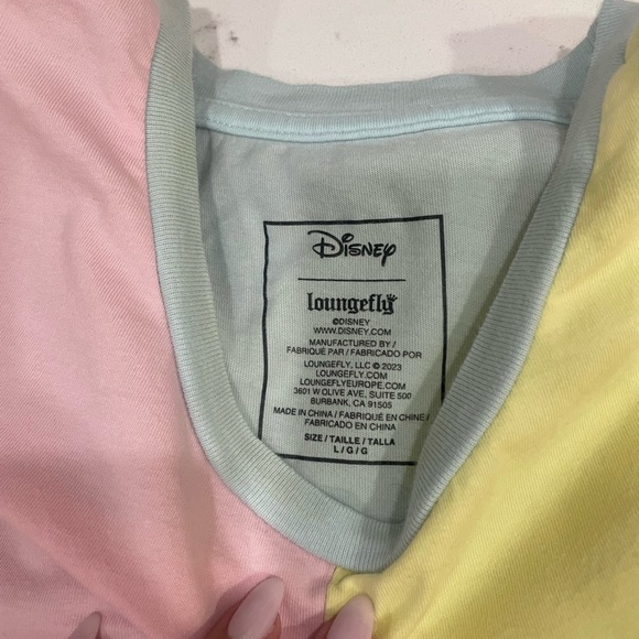 Loungefly Disney Sidekicks Colorblock Shirt - Picture 4 of 4